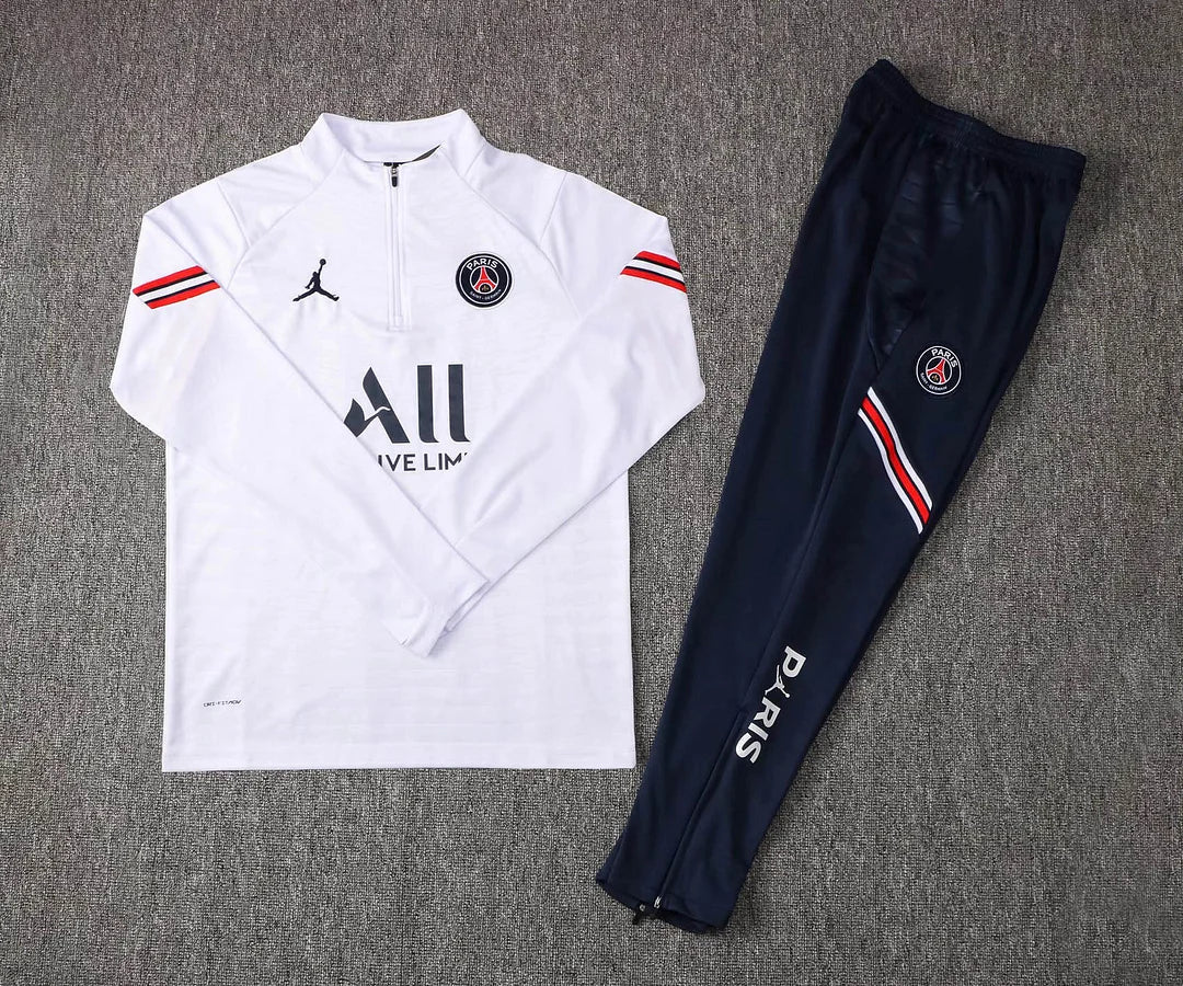 PSG white training tracksuit 21/22