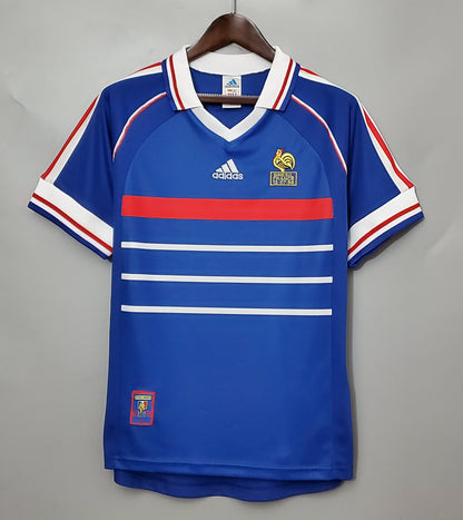 Camisa retrô da França 1998