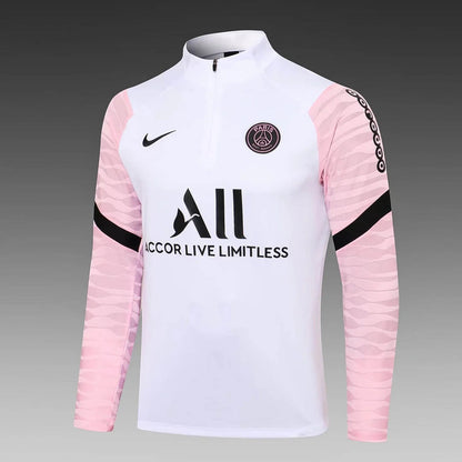 PSG training tracksuit pink sleeves 21/22