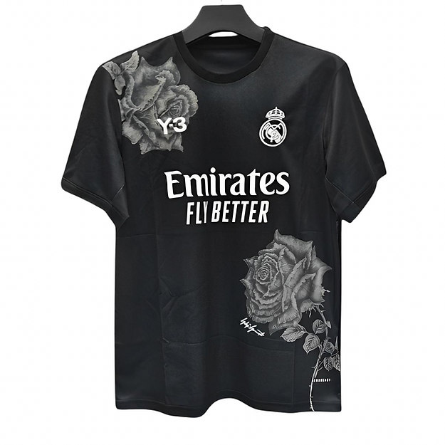 Camisa Preta Real Madrid X Y3