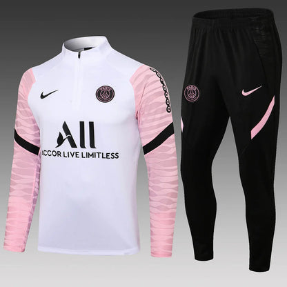 PSG training tracksuit pink sleeves 21/22