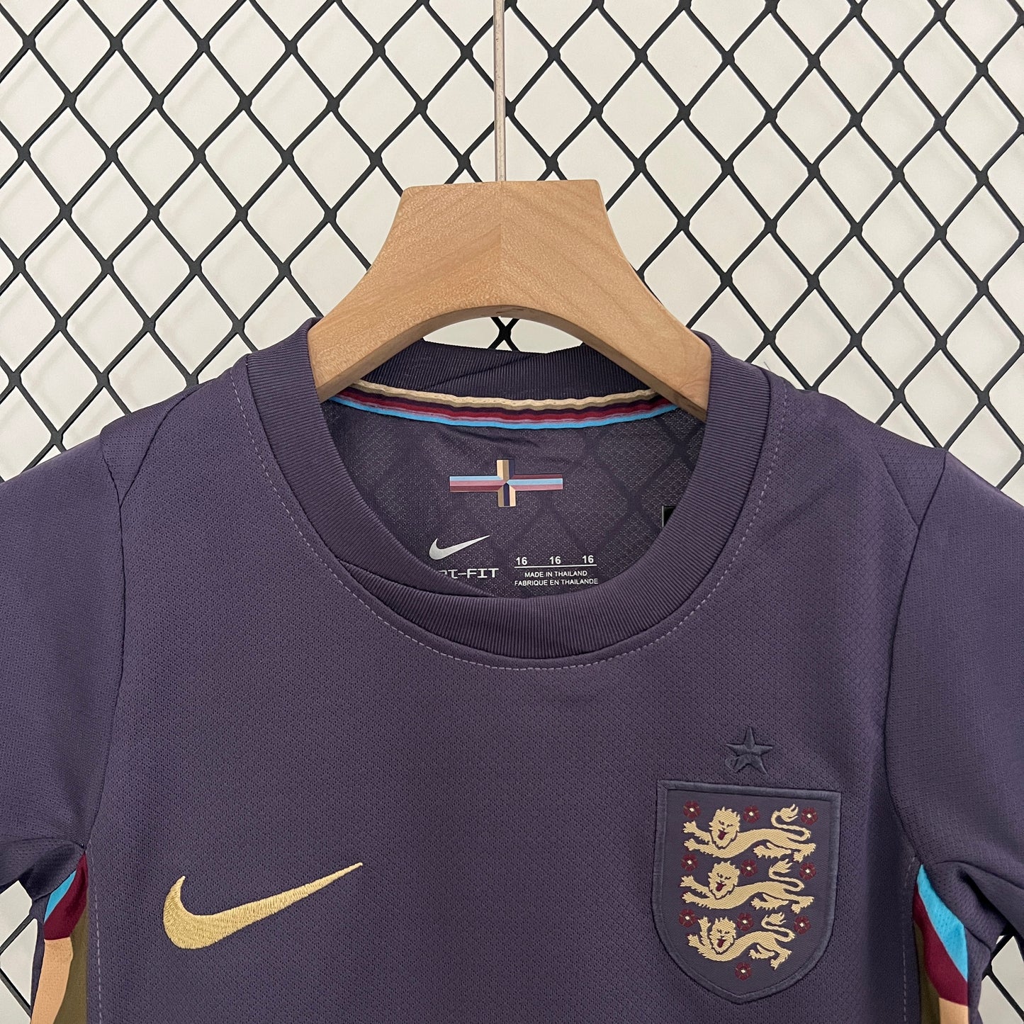 England children's away kit 2024