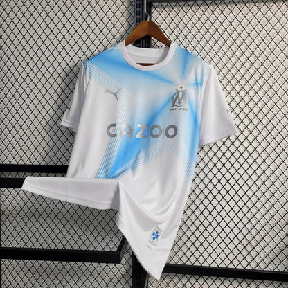 Edição da camisa comemorativa do 30º aniversário do Olympique de Marseille 2023-2024