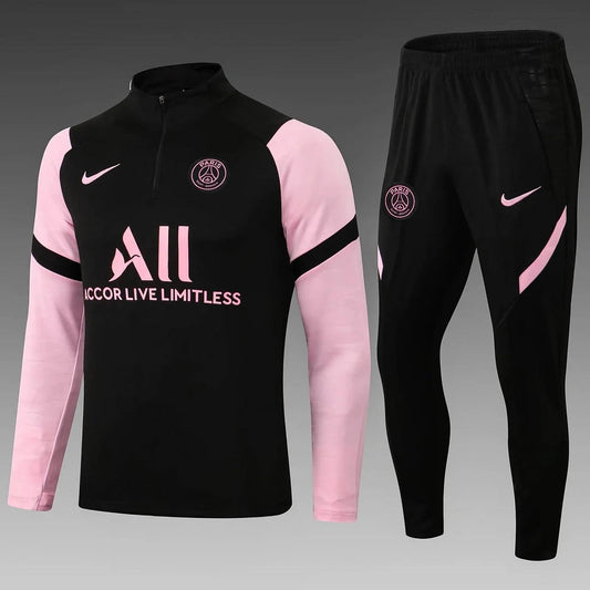 PSG pink sleeve training tracksuit