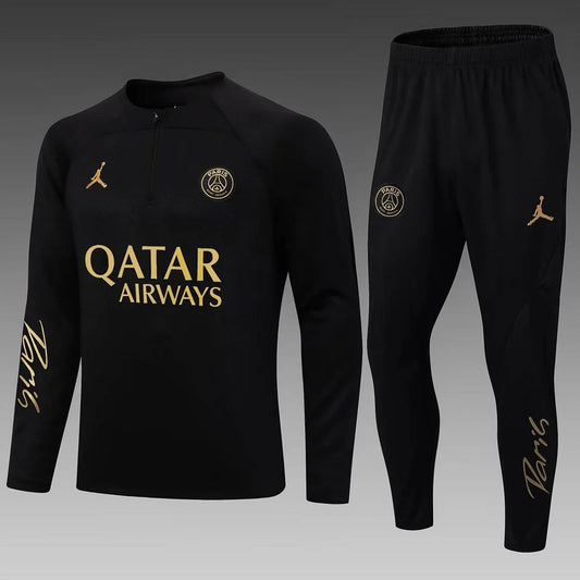 PSG black training tracksuit 22/23