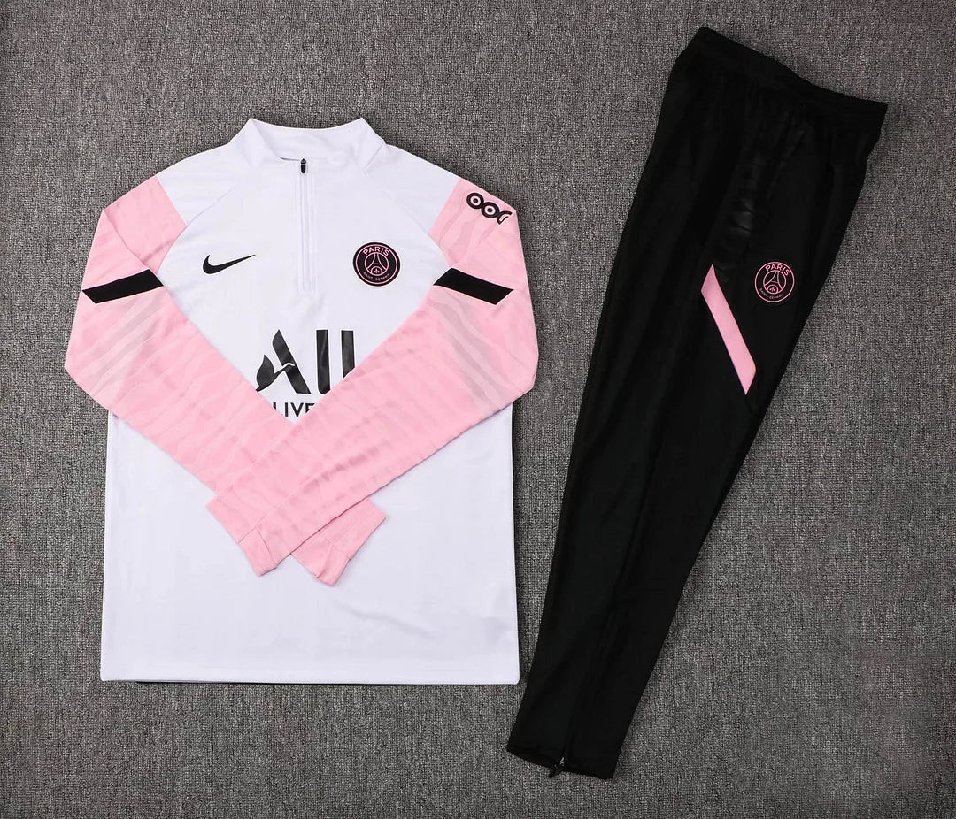 PSG training tracksuit pink sleeves 21/22