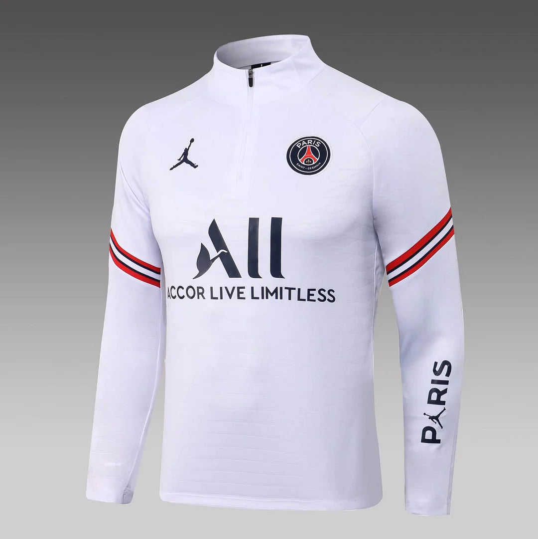 PSG white training tracksuit 21/22